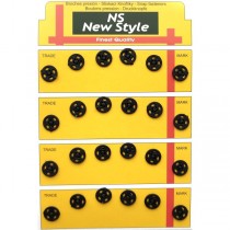 Набір кнопок пришивних чорних 10 мм