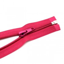 Блискавка роз’ємна 70 см рожева