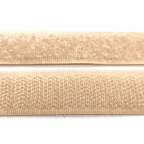 Застібка текстильна беж золотистий 20мм