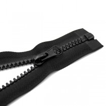 Блискавка роз’ємна тракторна 50 см чорна