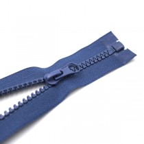 Блискавка роз’ємна тракторна 50 см джинсова