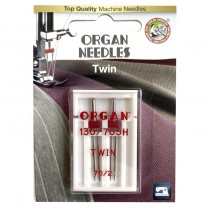 Игла двойная Organ Universal №70/2,0 (2 шт)