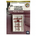 Игла двойная Organ Super Stretch №75/4,0