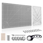 Набір для печворку та квілтингу Texi Craft Gray 45x30