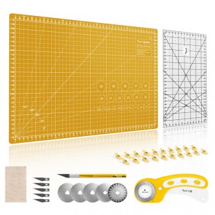 Набор для пэчворка и квилтинга Texi Craft Yellow 45x30
