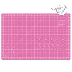 Подкладка матик для раскроя 45x30 Texi Pink