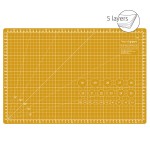 Подкладка матик для раскроя 45x30 Texi Yellow