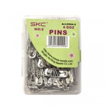 Булавки английские в боксе SKC