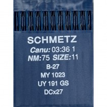 Набор игл Schmetz B-27 № 75