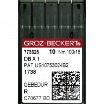 Набор игл Groz-Beckert DB x 1 №100 Gebedur