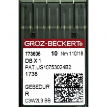 Набор игл Groz-Beckert DB x 1 №110 Gebedur