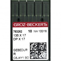 Набор игл Groz-Beckert DP x 17 №100 Gebedur