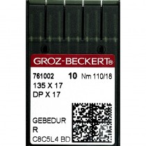 Набор игл Groz-Beckert DP x 17 №110 Gebedur