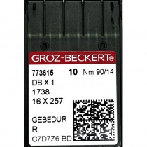 Набор игл Groz-Beckert DB x 1 №90 Gebedur