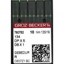 Набор игл Groz-Beckert DP x 5 №120 Gebedur