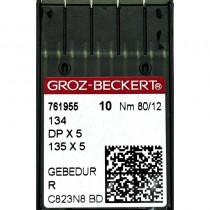 Набор игл Groz-Beckert DP x 5 №80 Gebedur