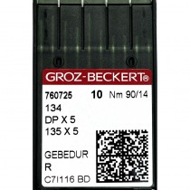 Набор игл Groz-Beckert DP x 5 №90 Gebedur
