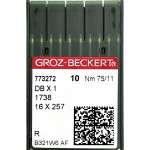 Набор игл Groz-Beckert DB x 1 №75