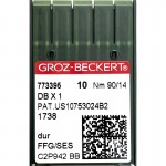 Набор игл Groz-Beckert DB x 1 №90 SES
