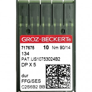 Набор игл Groz-Beckert DP x 5 №90 SES