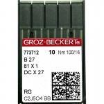 Набор игл Groz-Beckert B-27 №100