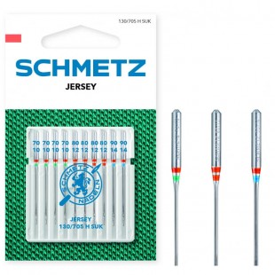 Набір голок Schmetz Jersey Х №70-90