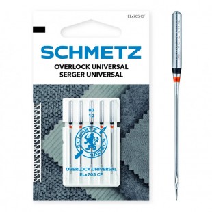 Набор игл Schmetz Overlok CF №80
