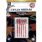 Набор игл Organ Embroidery Combi Box