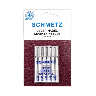 Набор игл Schmetz Leather №80-100