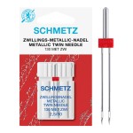 Игла двойная Schmetz Metallic Embroidery №80/2,5