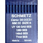 Набор игл Schmetz UY 128 GAS № 60 SES
