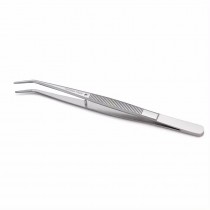 Пінцет з вигнутими кінчиками та насічками