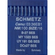 Набор игл Schmetz B-27 № 100 SES