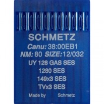 Набор игл Schmetz UY 128 GAS № 80 SES