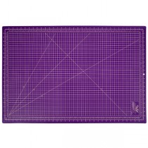 Подкладка матик для раскроя 90x60 фиолетовый
